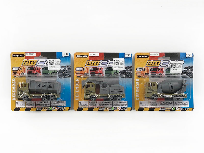 Pull Back Construction Truck(3S) toys