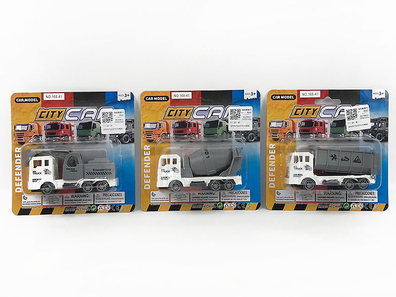 Pull Back Construction Truck(3S) toys