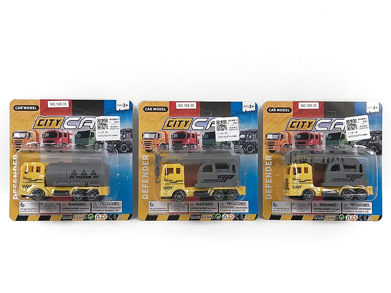 Pull Back Construction Truck(3S) toys