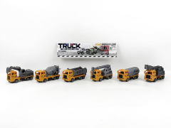 Pull Back Construction Truck(6in1) toys