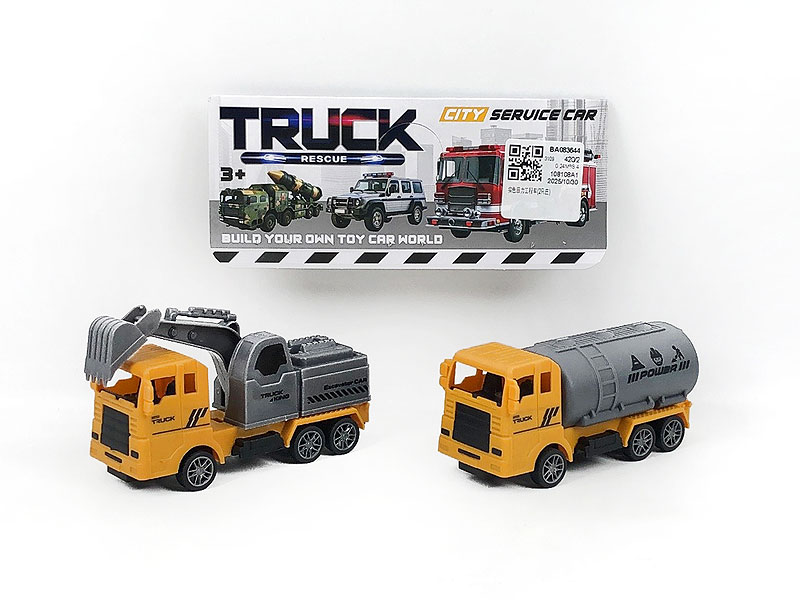 Pull Back Construction Truck(2in1) toys