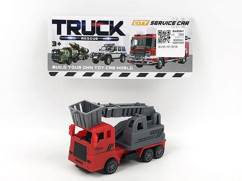 Pull Back Construction Truck(3S) toys