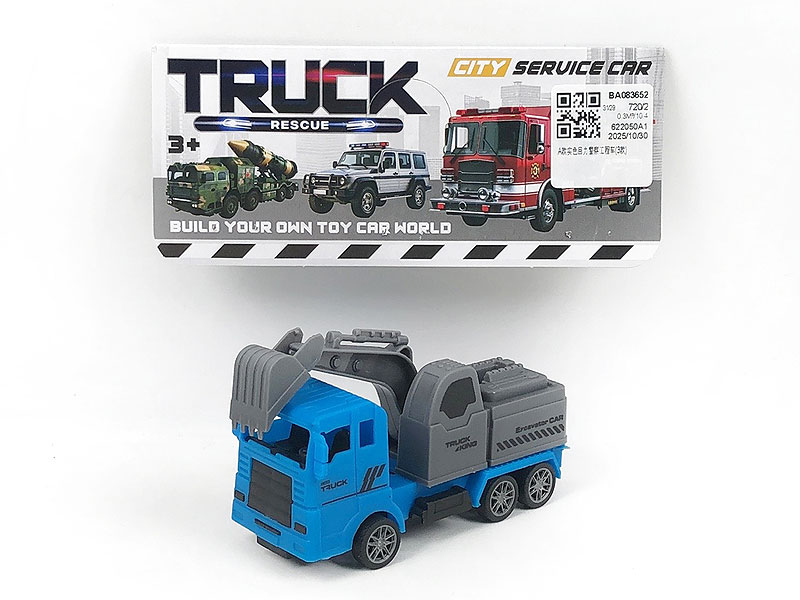 Pull Back Construction Truck(3S) toys