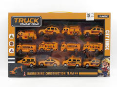 Pull Back Construction Truck(12in1) toys