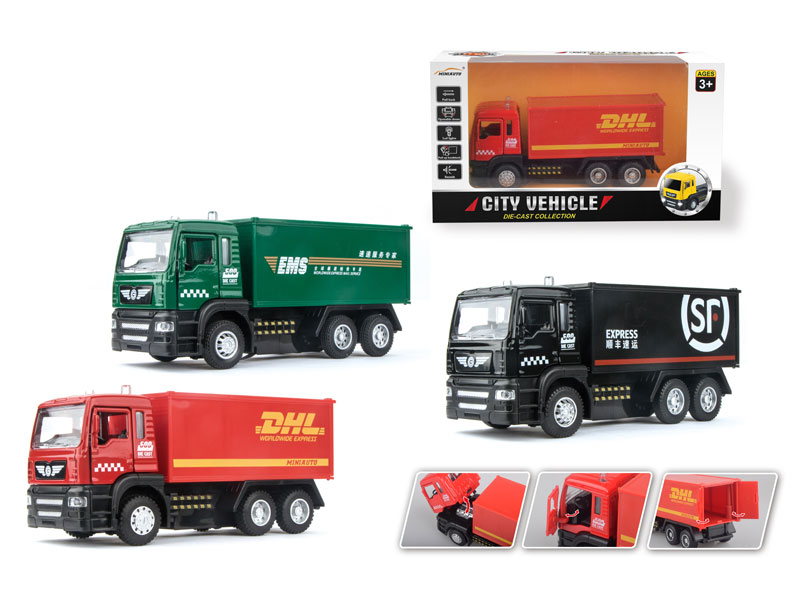 1:50 Die Cast Express Car Pull Back W/L_S(3S) toys