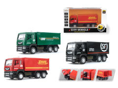 1:50 Die Cast Express Car Pull Back W/L_S(3S) toys