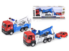 1:50 Die Cast Tow Truck Set Pull Back W/L_S toys