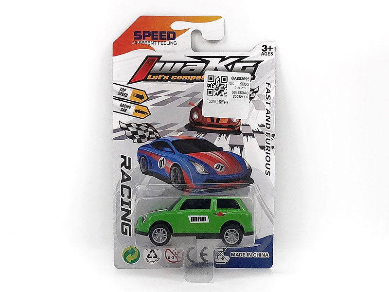 7.5CM Pull Back Racing Car toys