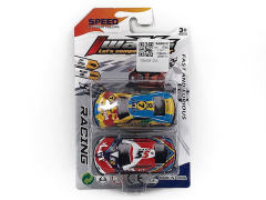 7.2CM Pull Back Racing Car(2in1) toys