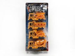 Pull Back Construction Truck(4in1) toys
