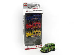 Pull Back Car(4in1) toys