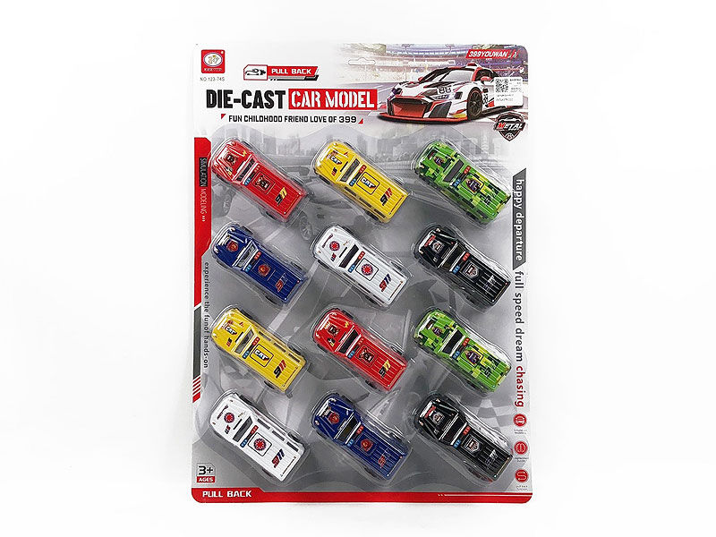 Pull Back Car(12in1) toys