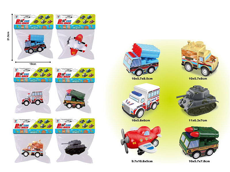 Pull Back Car(6S) toys