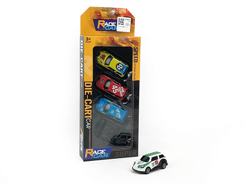 7.5CM Pull Back Car(4in1) toys