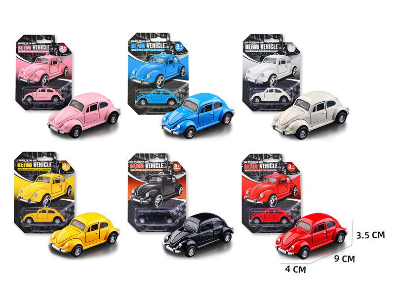 1:60 Die Cast Cross-country Car Pull Back(6S) toys