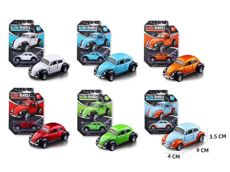 1:60 Die Cast Cross-country Car Pull Back(6S) toys