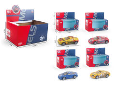 Die Cast Sports Car Pull Back(12in1) toys
