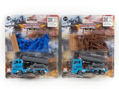 Pull Back Missile Car Set(2S) toys