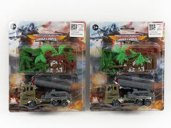 Pull Back Missile Car Set(2S) toys