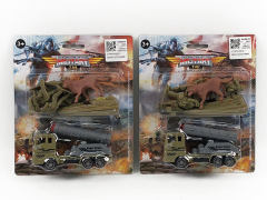 Pull Back Missile Car Set(2S) toys