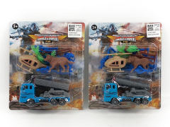 Pull Back Missile Car Set(2S) toys