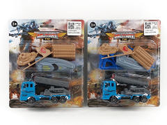 Pull Back Missile Car Set(2S) toys