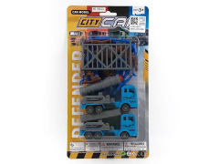 Pull Back Missile Car Set(2in1) toys