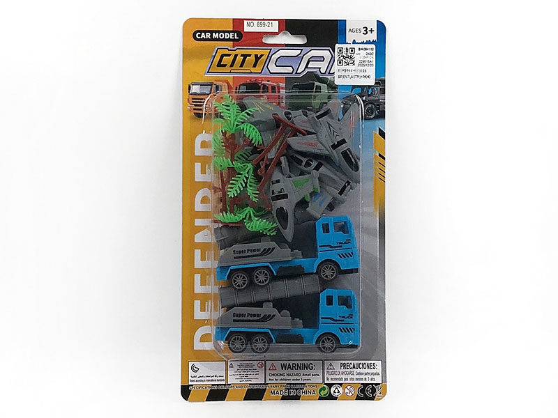 Pull Back Missile Car & Pull Back Plane Set toys