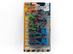 Pull Back Missile Car & Pull Back Plane Set toys