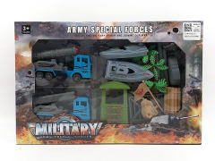 Pull Back Missile Car Set(2in1) toys