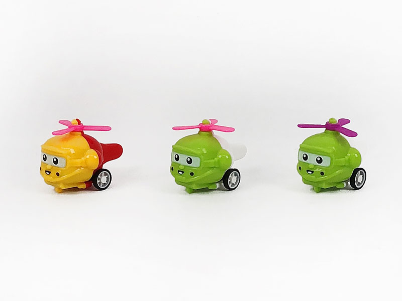 Pull Back Helicopter(3in1) toys