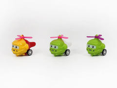 Pull Back Helicopter(3in1) toys