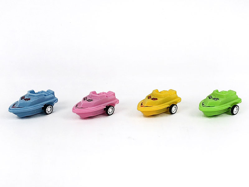 Pull Back Ship(4in1) toys