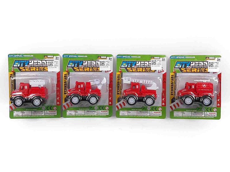 Pull Back Fire Engine(4S) toys
