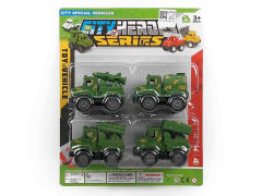 Pull Back Missile Car(4in1) toys