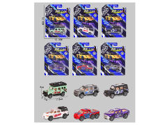 1:64 Die Cast Car Pull Back(6S) toys