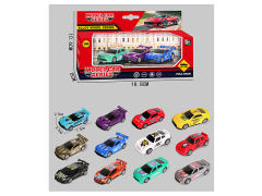 1:64 Die Cast Car Pull Back(3in1) toys