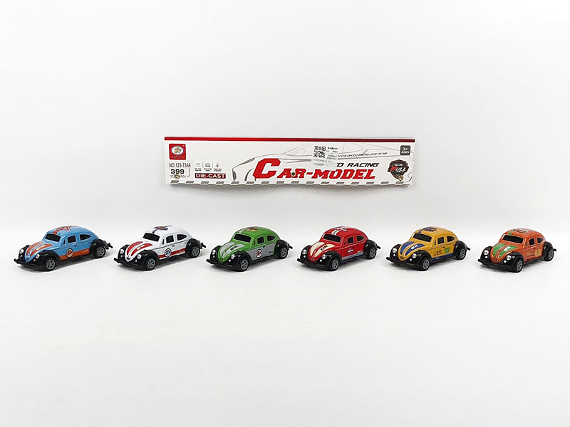 Pull Back Car(6in1) toys