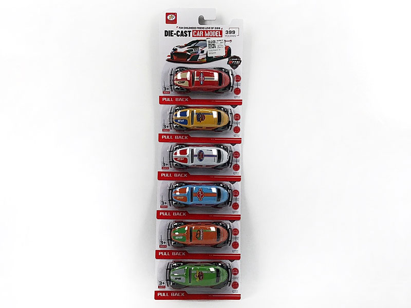 Pull Back Car(6C) toys