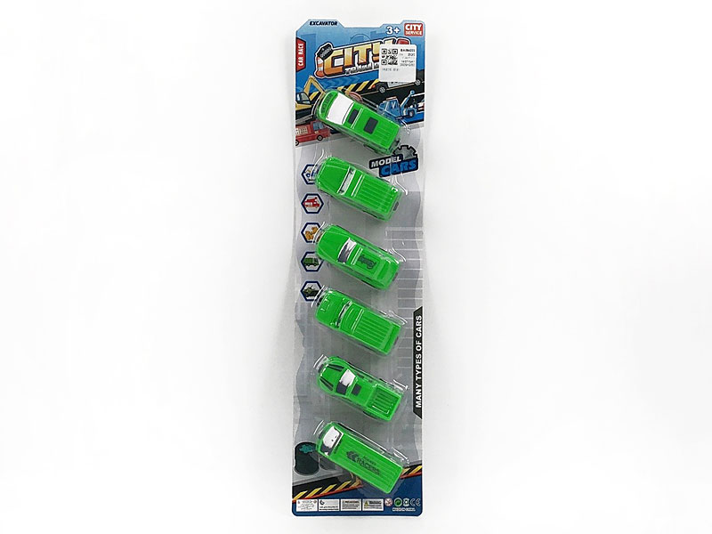 Pull Back Car(6in1) toys