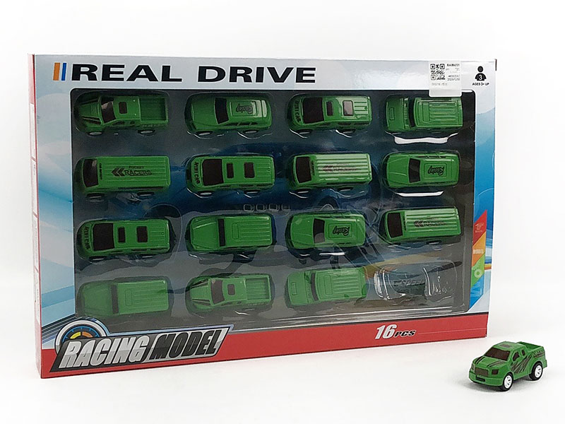 Pull Back Car(16in1) toys