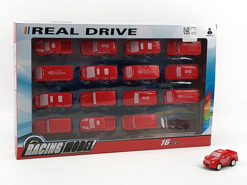 Pull Back Car(16in1) toys