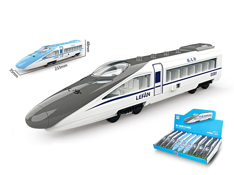 Pull Back High Speed Train W/L_S(9in1) toys