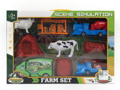 回力工程车+滑行车套装