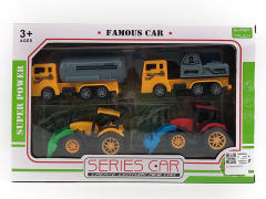 回力工程车+滑行农夫车(4只庄)