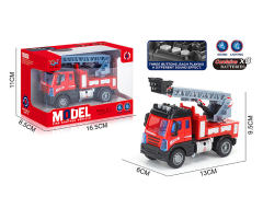 回力消防云梯车带灯光/声音(包电)