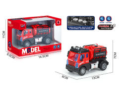 回力消防水罐车带灯光/声音(包电)