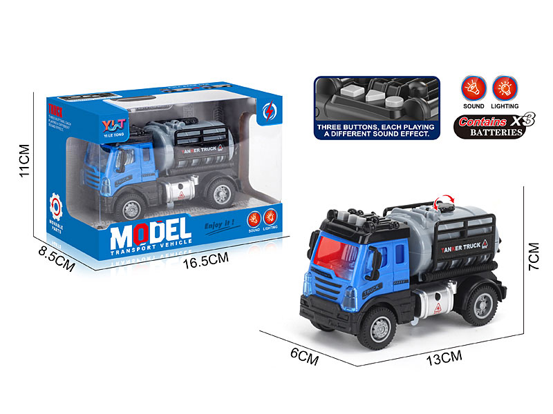 Pull Back Watering Car W/L_S toys