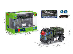 回力军事油罐车带灯光/声音(包电)