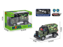 回力军事运输车带灯光/声音(包电)